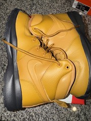 Pre-School KIDS NIKE MANOA LEATHER (PS) Boot WHEAT (BQ5373 700) 👍 Worn Once