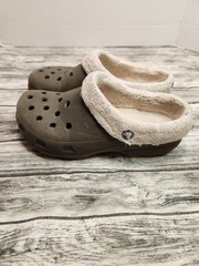 Crocs Classic Fleece Lined Dual Comfort Unisex Clogs Sizes M 7 / W 9
