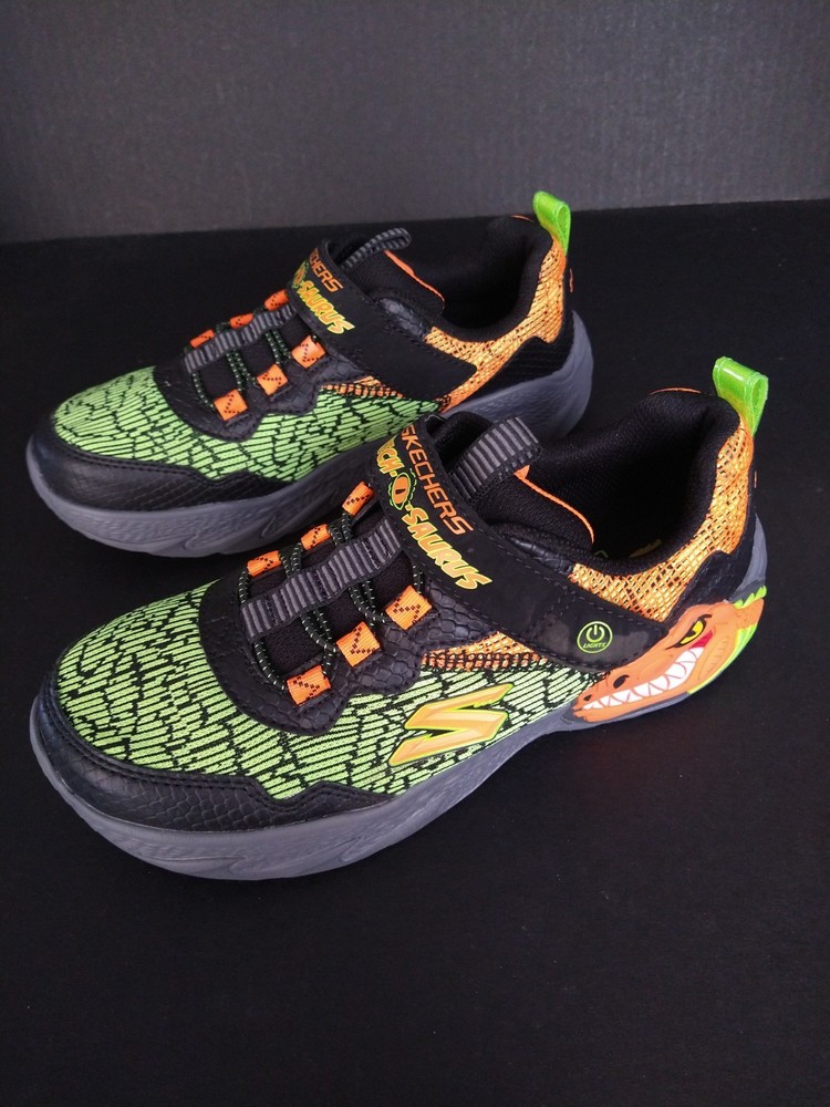 Skechers Skech O Saurus Light-Up Kids Sneakers Size 4 U.S. Lights Work