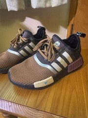 ORIGINAL ADIDAS STAR WARS MANDALORIAN BROWN/TAN/BLACK Youth Size 4.5 Women’s 6.5