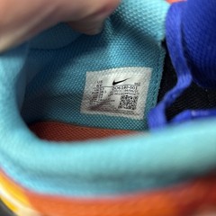 Nike Team Hustle Space Jam Sneakers Sz 6Y Womens 7.5 Shoes DO6140-001 Multicolor