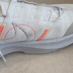Nike Crater Impact DB3551-100 White Volt Orange Men/Women Size 7Y (Women 8.5)
