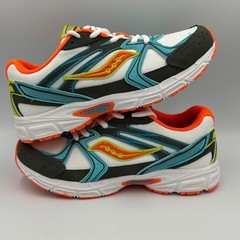 Saucony Ride Millennium KDZ Multi Neon Retro Shoes Sneaker Y2K Kids 5.5 NIB