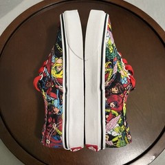 Vans Authentic X Marvel Superhero Kids Size 12 Shoes Sneakers