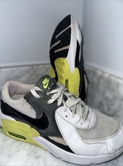 Nike Air Max Excee White Volt CD6894-110 Sneakers Youth Size: 4.5Y