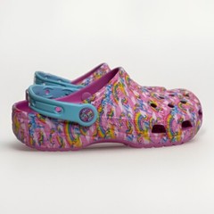 Crocs Lisa Frank Unicorn Rainbow Big Kids Clog – Junior 6