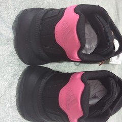 adidas X_PLRPATH EL C Kids Low Top Hook & Loop Black/Pink US 12K KJ6143
