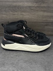 Puma X Ray 2 Square Mid Shoes Kids Size 6 Black Sneakers 373020-07