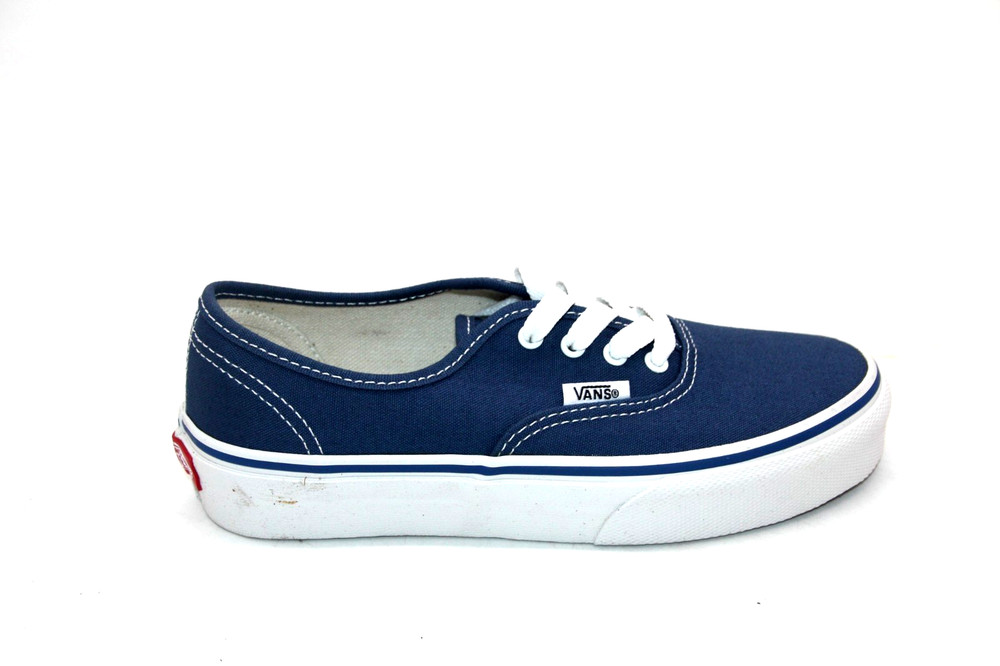 VANS AUTHENTIC PS NAVY/TRUE WHITE LITTLE KIDS SHOE PRE-SCHOOL SIZE RUNS
