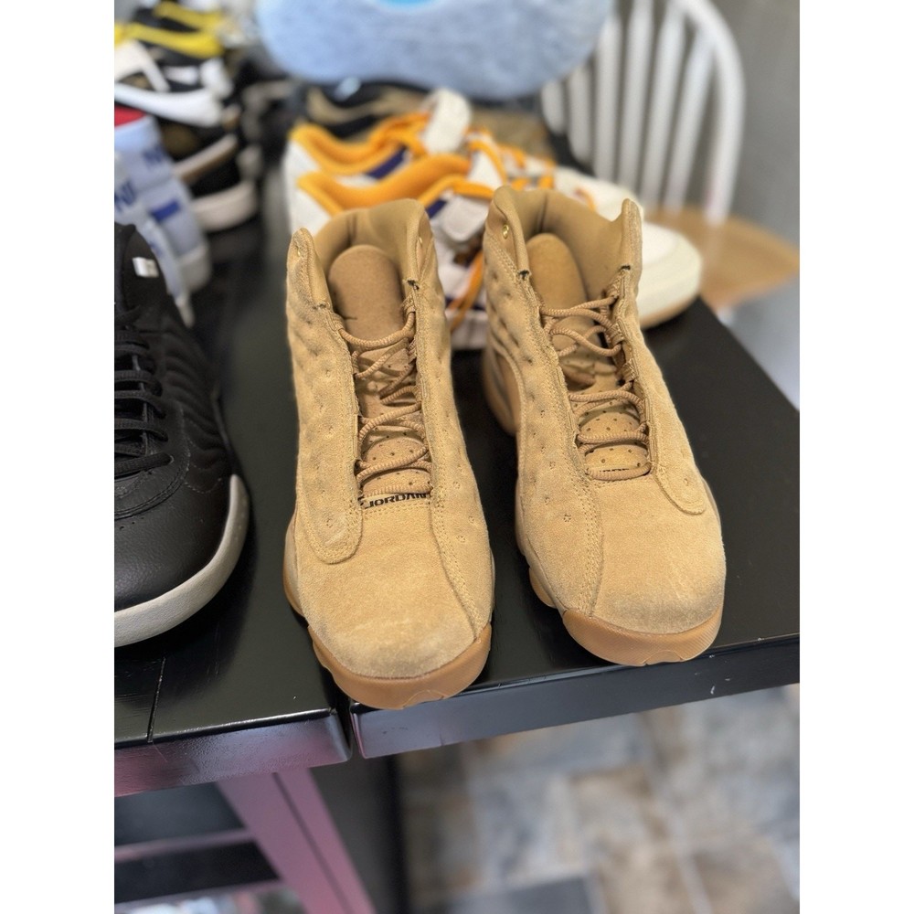 Size 7 (GS) – Jordan 13 Retro Mid Wheat – 414574-705 NBS156