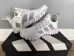 Adidas kaptir Flow Shoes 12k Cloud White/Lavender jr0430NWT NIB