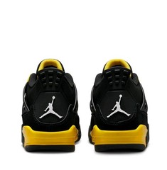 Air Jordan 4 Retro Thunder 2023 GS Black B-Grade Kids Shoes Sz 7Y (408452-017)