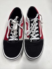 VANS OFF THE WALL Classic Red, Black and White Youth Size 5
