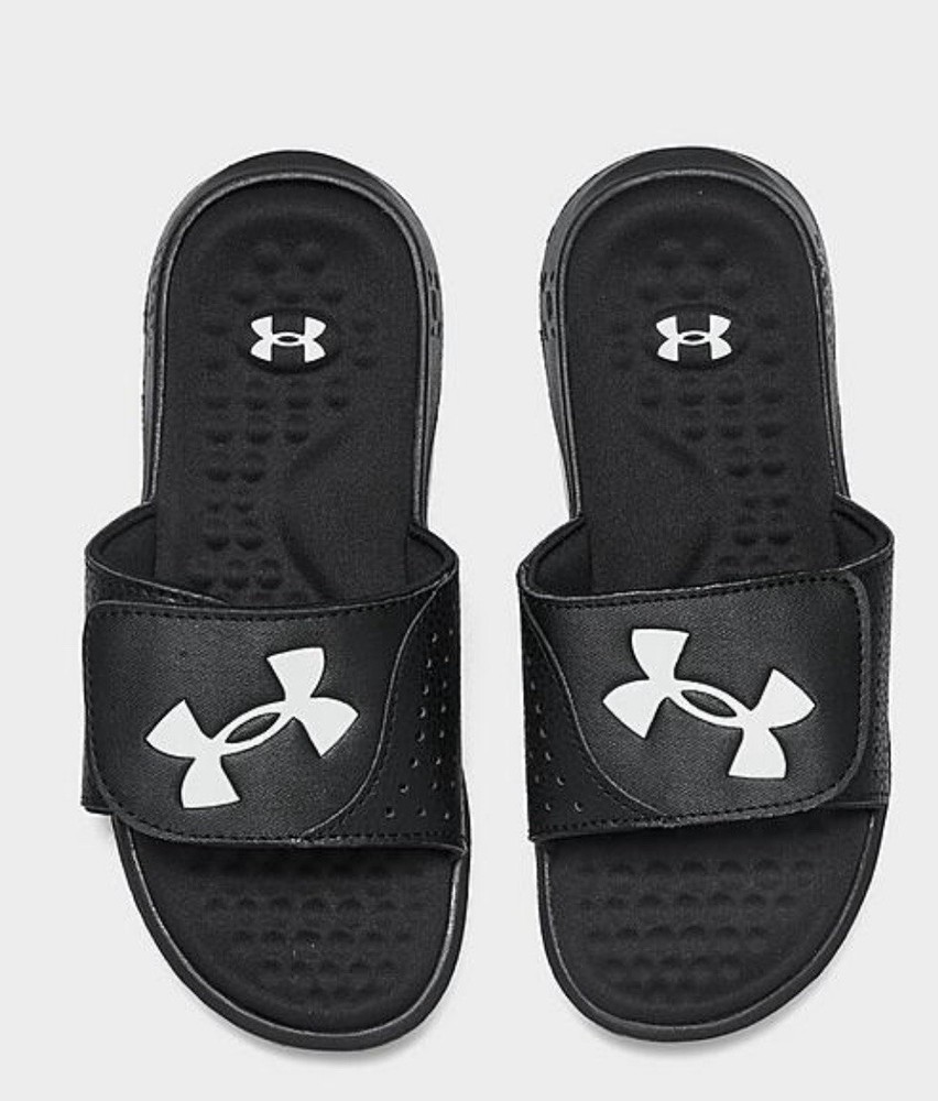 New Under Armour UA B Ignite 7 SL Unisex Kids Size 12K Slides-Sandals NWT