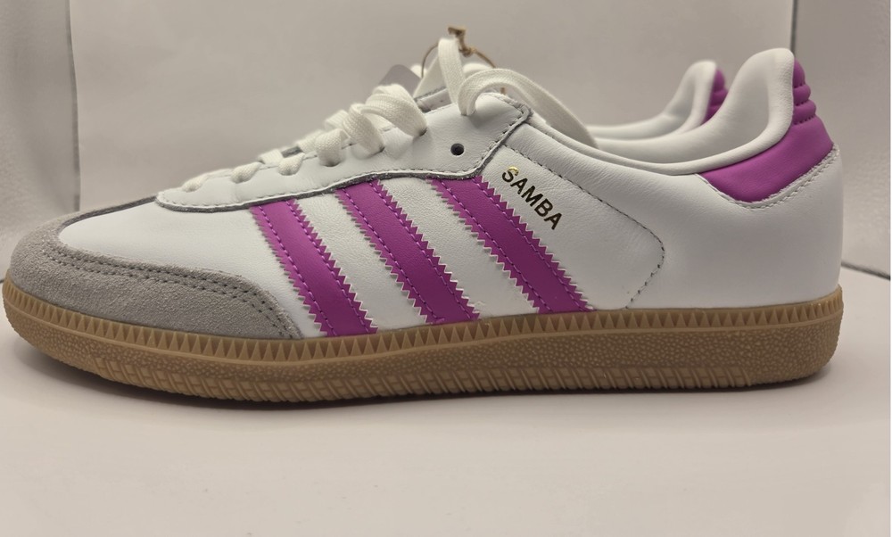 Adidas Original Samba Junior IH2873 Purple Burst White Gum Size 5.5