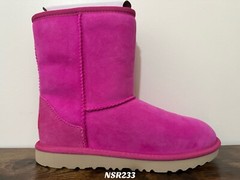 UGG CLASSIC II WP TWINFACE SHEEPSKIN BOOTS ROCK ROSE 1017703K KIDS SIZE 4 /W 5.5