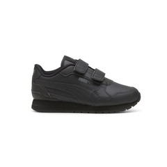 PUMA St Runner V4 Leather Slip On Toddler Boys Black Sneakers Casual Shoes 3997