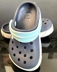 Croc Crocband II Ice Blue Toddler Clogs C4/5