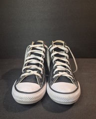 Converse Chuck Taylor All Star 3J231 & 3J235 Black/White Canvas Shoes – Size 3