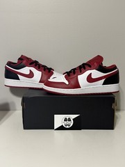 Size 7 (GS) – Jordan 1 Low Reverse Black Toe