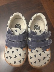 Livie & Luca Unisex Kids Casual Shoes US Size 9 Beige Navy Orange