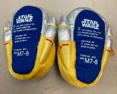 NEW Vintage Star Wars Anakin Podracing Slippers Youth Boys Size 7-8 #sc-20