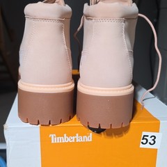 Timberland Stone Street Mid LC Chukka Pink Juniors Size 7 Boots TB0A6EJ9EKD