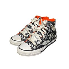 Converse Chuck Taylor All Star Kids Space UFO Print Sneakers Black White