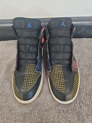 Nike Air Jordan 1 GS Mid MMD Multi-Color Grid DC4093-001 Size 3Y