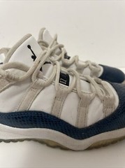 Jordan 11 Retro Low Snake Navy (2018) (PS) CD6848-102 Size 1Y Sneakers Shoes