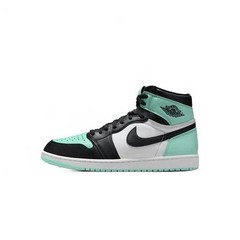 Air Jordan Retro 1 High Green Glow Grade School Athletic Sneakers New FD1437-130