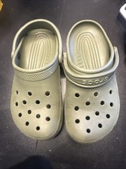 Crocs Dark Green Size J4