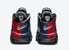 Nike Air More Uptempo ’96 GS Split Black Red Bred DM0017-001 5.5Y = 7 Women’s