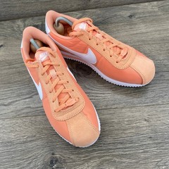 Nike Cortez Basic Orange White Sneakers IF1615-800 Youth 5.5Y