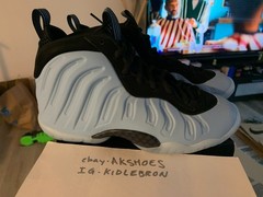 NEW Nike Little Posite One GS Foamposite Psychic Blue 4Y 5.5W Penny Royal GT