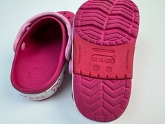 Crocs Crocband Funlab Light Up Disney Minnie Mouse & Friends Pink Girls Kids C8
