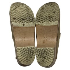 Sven Originals Suede Clogs Biker Strap Slip On Beige Kid’s Size 32 / US 2