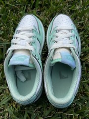 CLEAN Nike Dunk Low White Mint FZ3536-100 – Size 12c