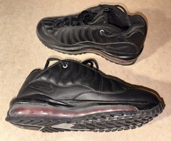 2011 Nike Total Griffey Max 99 GS Black Silver 487676-060 Size 6Y New No Box NOS