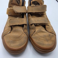 Vans Sk8-Mid Reissue V MTE Kids Size 2 Apple Cinnamon Brown Shoes Walking Casual