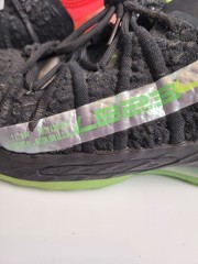 Nike Lebron 18 Black Crimson Volt Basketball Shoe Sz. 7Y/ Mens 7 (CW2760-009)