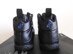 Nike Little Posite One Foamposite (GS) 96 All Star Black Kids [644791-013]