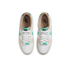 Nike Dunk Low Split Seam White Tan Mint GS Kids DX6063-131 New Authentic