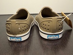 Native Miles Slip On Shoes Utili Green/Shell White Little Kids/Toddler C8