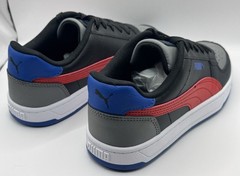 PUMA Caven 2.0 JR. Black/Red/Grey Lace Up Youth Boys Sneakers Shoes (393837-55)