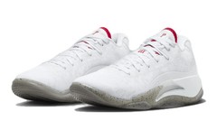 Air Jordan Zion 3 (Size 5.5Y) „White/Grey/Red“ Boys Grade School Basketball Shoe