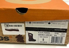 BOGS Classic Pansies Boots NWT Toddler & Little Kid Sizes 7,8,910,11 Waterproof
