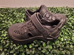 Teva Omnium Drift ~ Close Toe Sandals/Water Shoes ~ Kids Size 8 Black ~ NWT