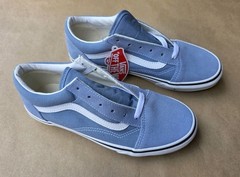 Vans Old Skool Junior Size 5.5, Ashley Blue. New In Box.
