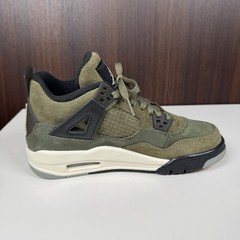 Jordan 4 Retro SE Craft Medium Olive GS FB9928-200 Kids Size 5Y Sneakers